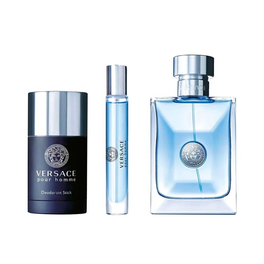 VERSACE POUR HOMME EST (EDT SPR + DEO STK + MINI )