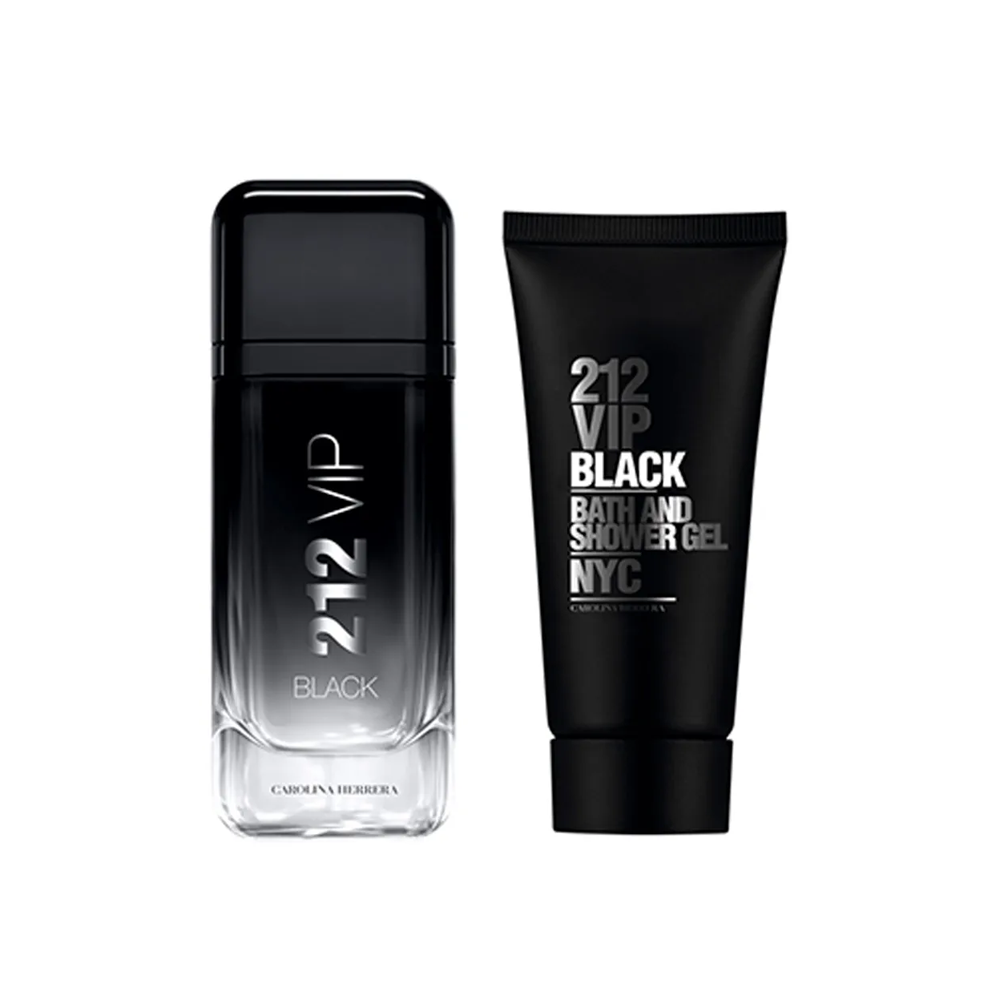 CAROLINA HERRERA 212 VIP BLACK EST (EDT + S/GEL )